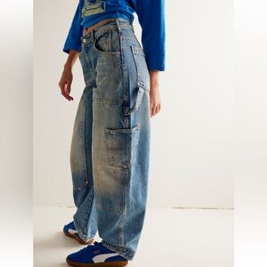 Free people cargo jeans